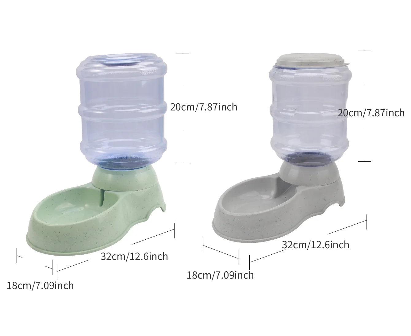 Cat and Dog Feeders Pet Water Dispensers Large Water Storage Capacity Dispensers Pet Automatic Water Dispensers Anti Knock