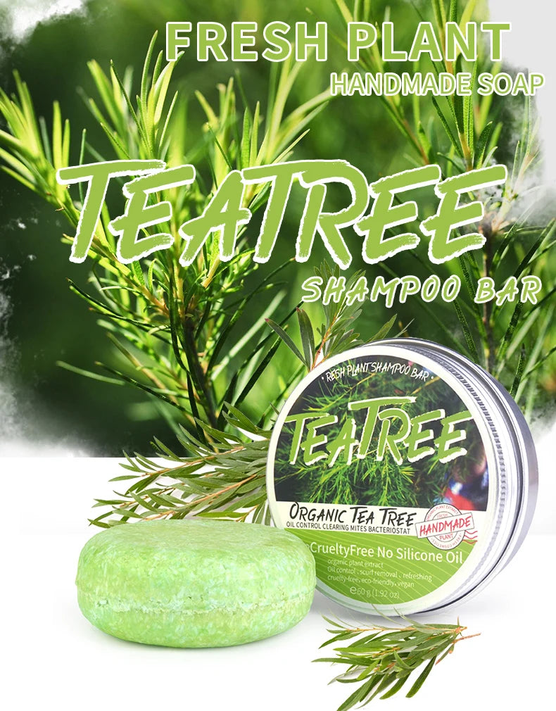 Tea Tree Handmade Shampoo Soap