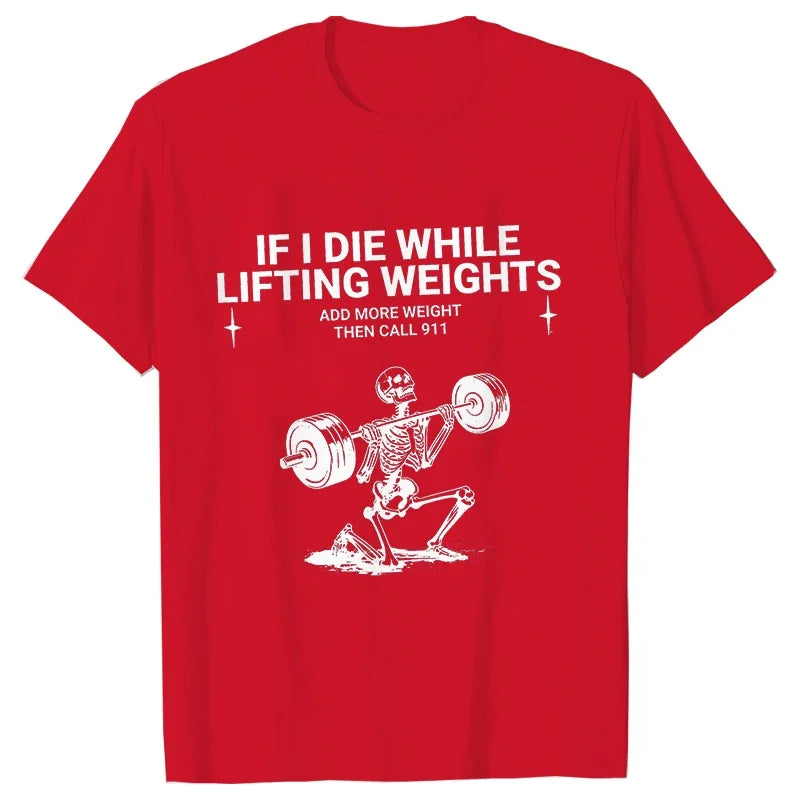 Funny Gym Workout Tee Men