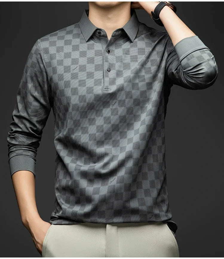Autumn Plaid Polo Essential