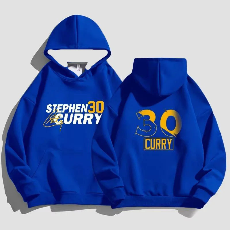 Men's spring and autumn new Curry basketball cap Golden State Warriors Stephen Stadium hoodie sweatshirt tops clothes