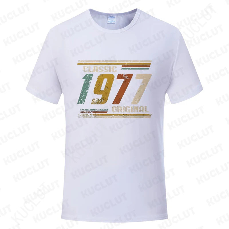 Vintage 1977 Classic Print Tee