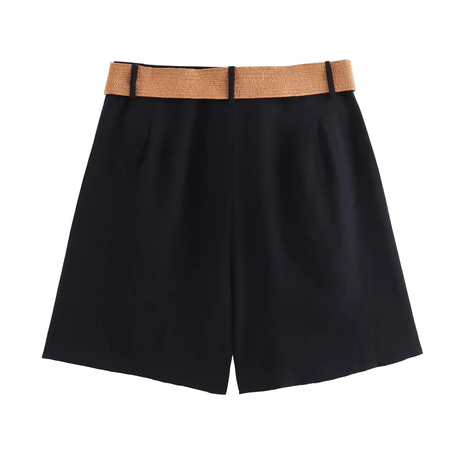 Women's Shorts High Waist Y2k Belt Short Woman Streetwear Harajuku Baggy Jeans Skort Beach Bermuda Pants Y 2k Summer New