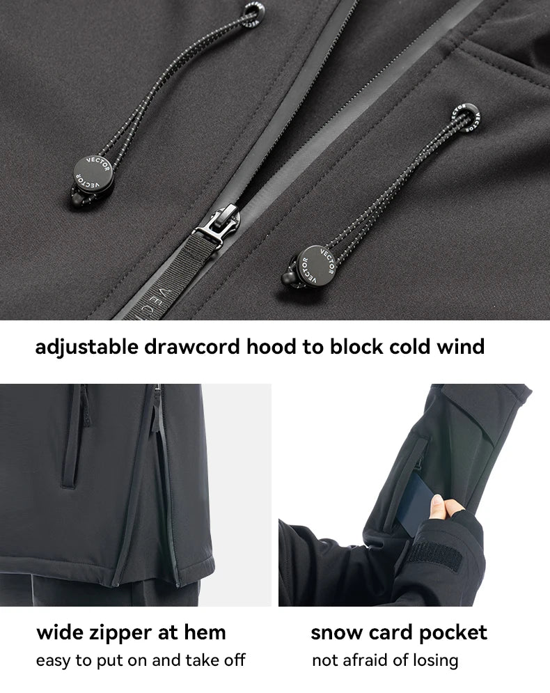 Waterproof Ski Jacket Pants Set