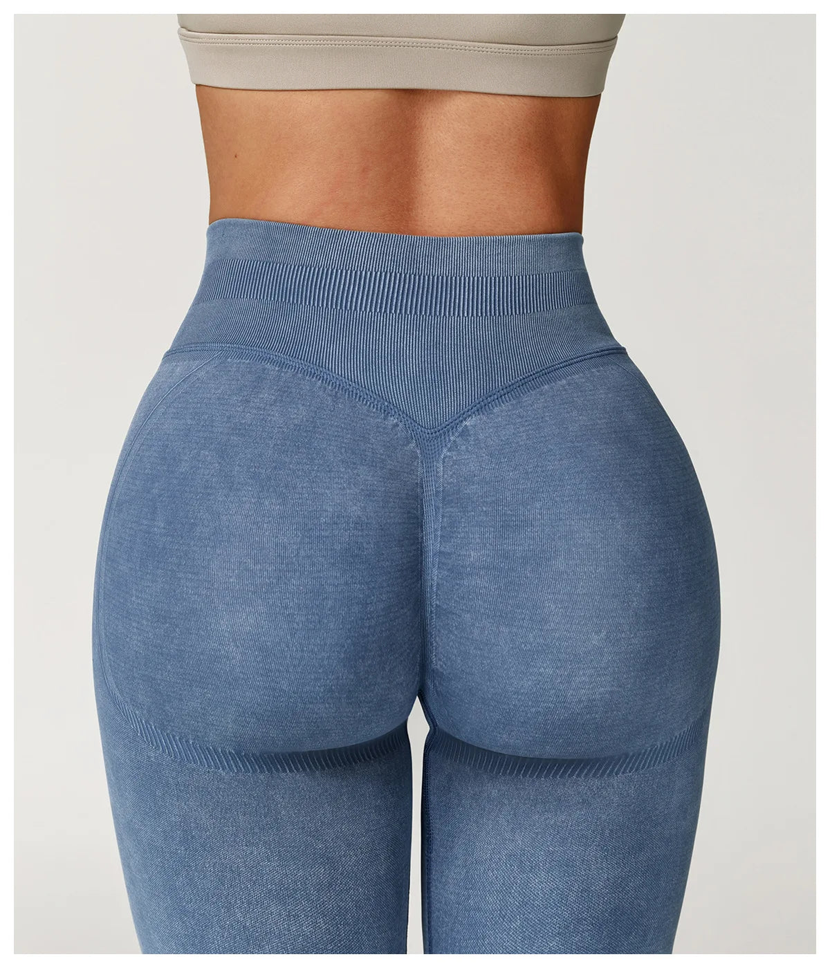 Solid Color Women Yoga Pants High Waist Stretch Gym Leggings Fitness Running Trousers