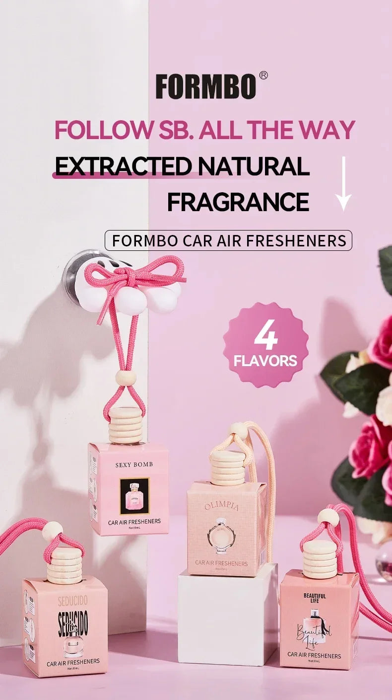 Perfume Bottle Car Perfume, Long-term Car Air Freshener, Car Perfume Used for Car Interior Accessories, Keep Charming and Fresh