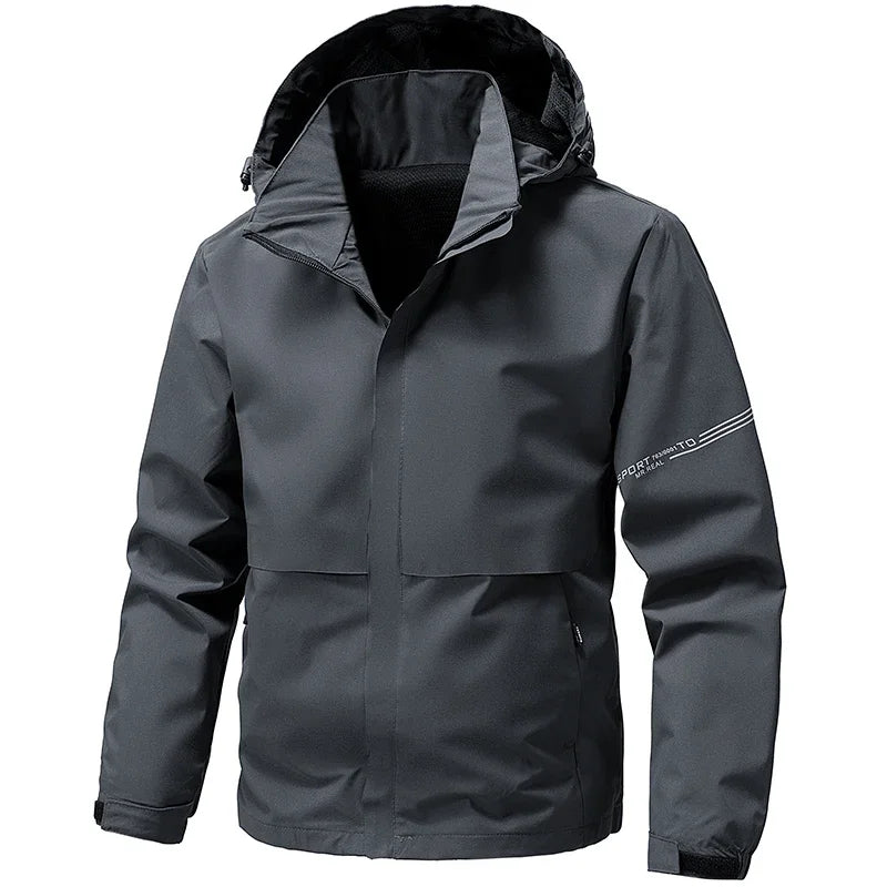 Waterproof Outdoor Hooded Men Jacket