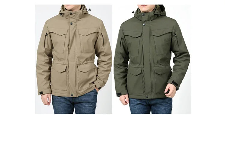 Waterproof Hooded Tactical Field Jacket