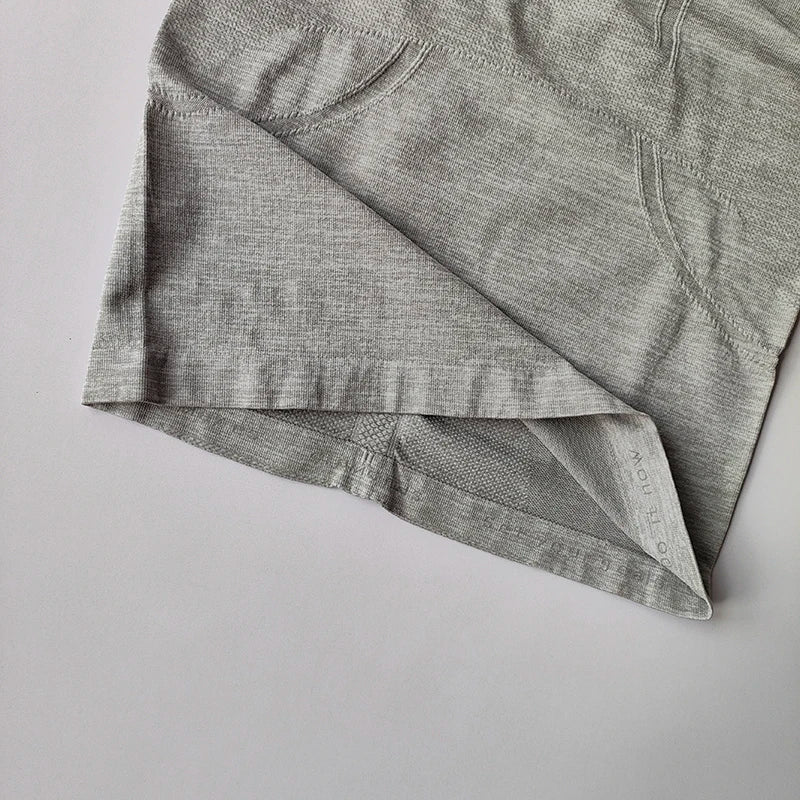 Yoga Clothes for Women, Sports Tops, Round Neck, Seamless, Slim, Running Shirt Fitness Workout Long Sleeves Gym T Shirt, Winter