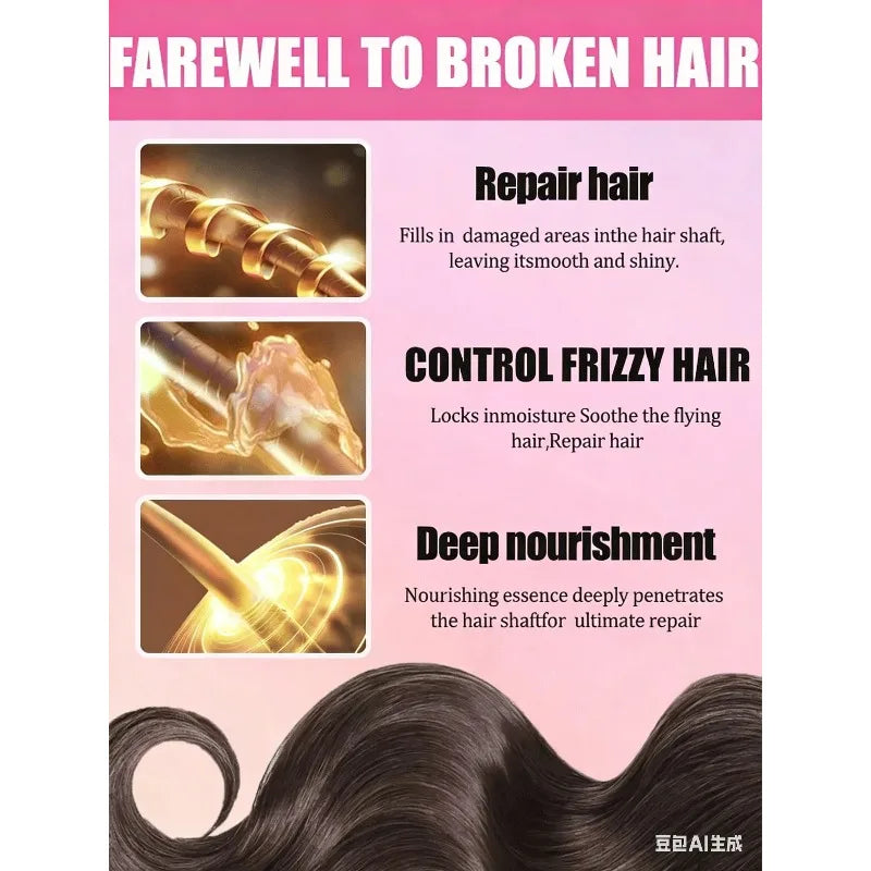 Original Molecular Hair Repair Treatment Deeply Repairs Dry,Damaged Frizzy Hair,4-Minute Fast Hydrating  Moisturizing Hair Care