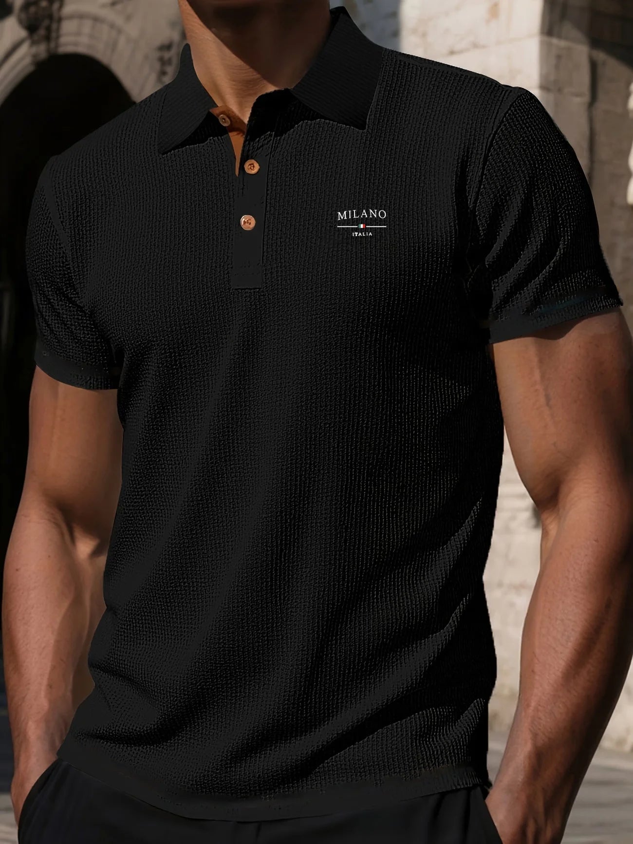 Men's Short-Sleeved Polo Shirt