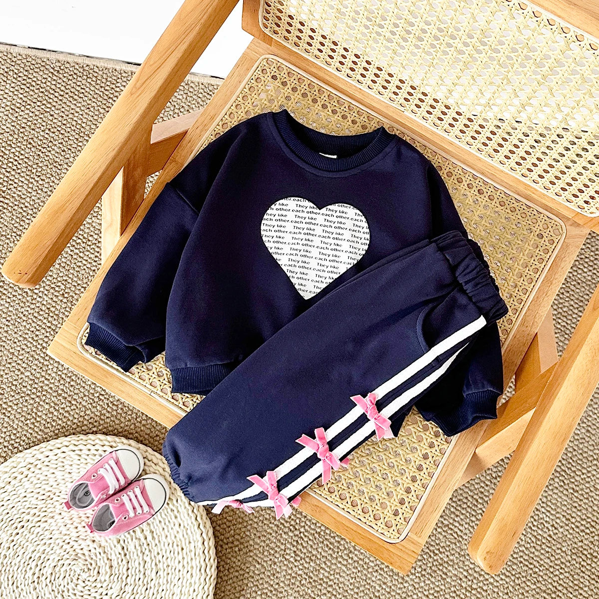Sweet Baby Girl Autumn Set
