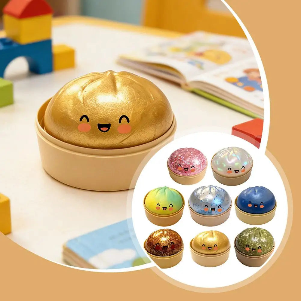Premium Squishy Dumpling Fidget Toy