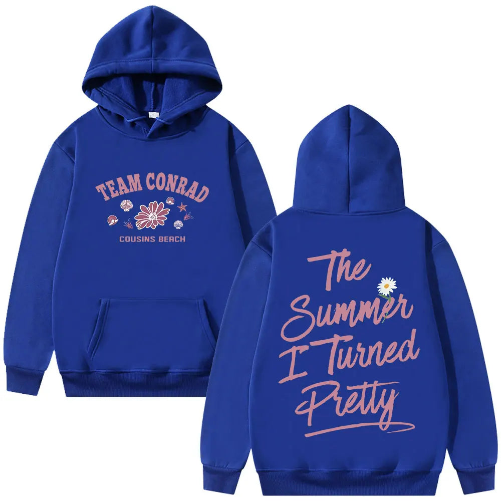 Team Beach Double Print Hoodie