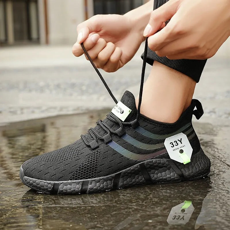 Lightweight Breathable Mesh Sports Sneakers
