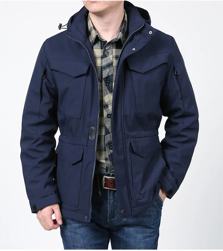 Waterproof Hooded Tactical Field Jacket