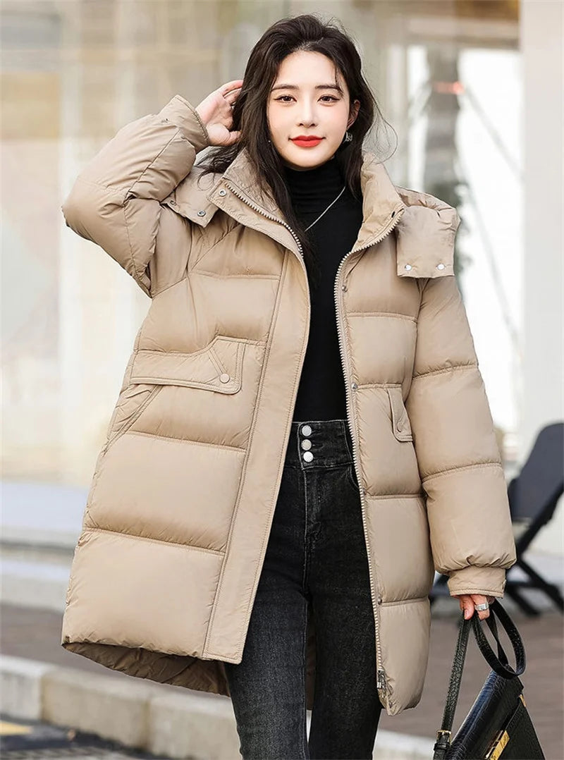 Warm Hooded Winter Padded Jacket