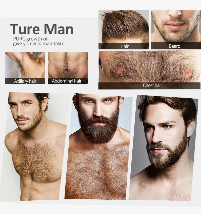 30ml Natural Beard Care Serum for Men, Hydrates Repairs Beard Roots Styling Care Nourishing Soft Shine Beard & Moustache Spray