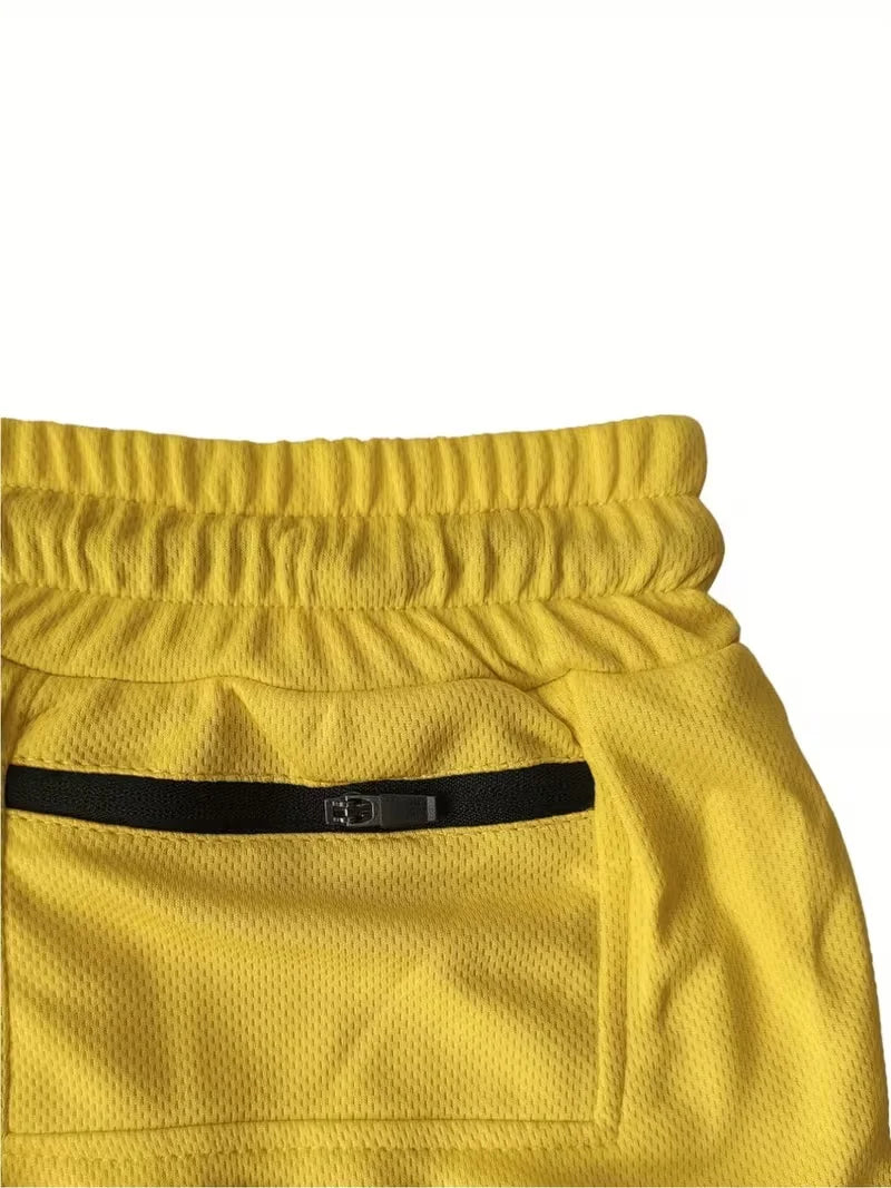 2026 Summer Sports Shorts 2-in-1 Gym Running Shorts Slow Running Casual Sportswear Fitness Double Layer Shorts