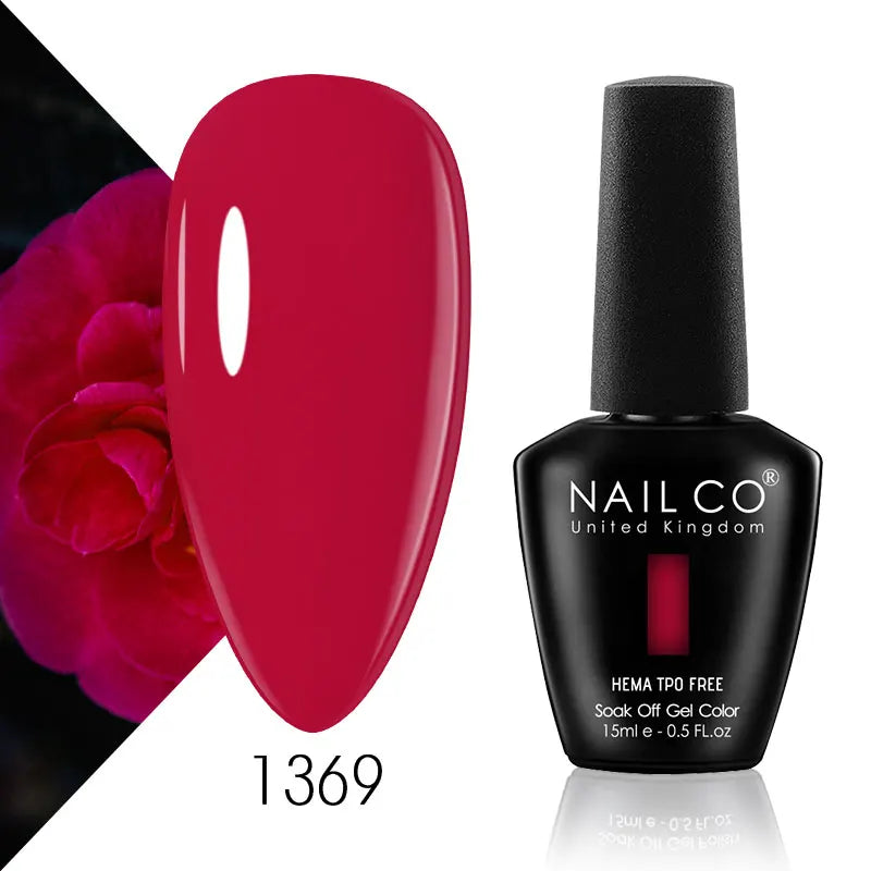 NAILCO 15ml Nail Gel Polish Semi Permanent UV Varnish Nails Art Gel Vernis Manicure TOP BASE Nails Products Supplies Equipment