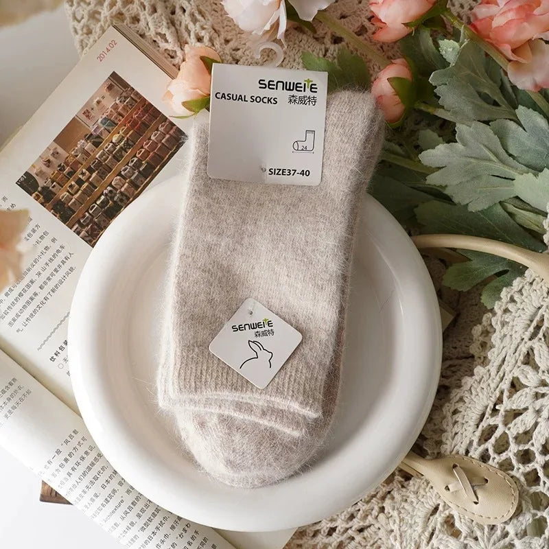 Plush Winter Mid Tube Socks