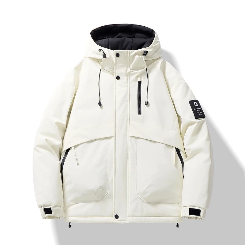 Thick Hooded Hiking Jacket
