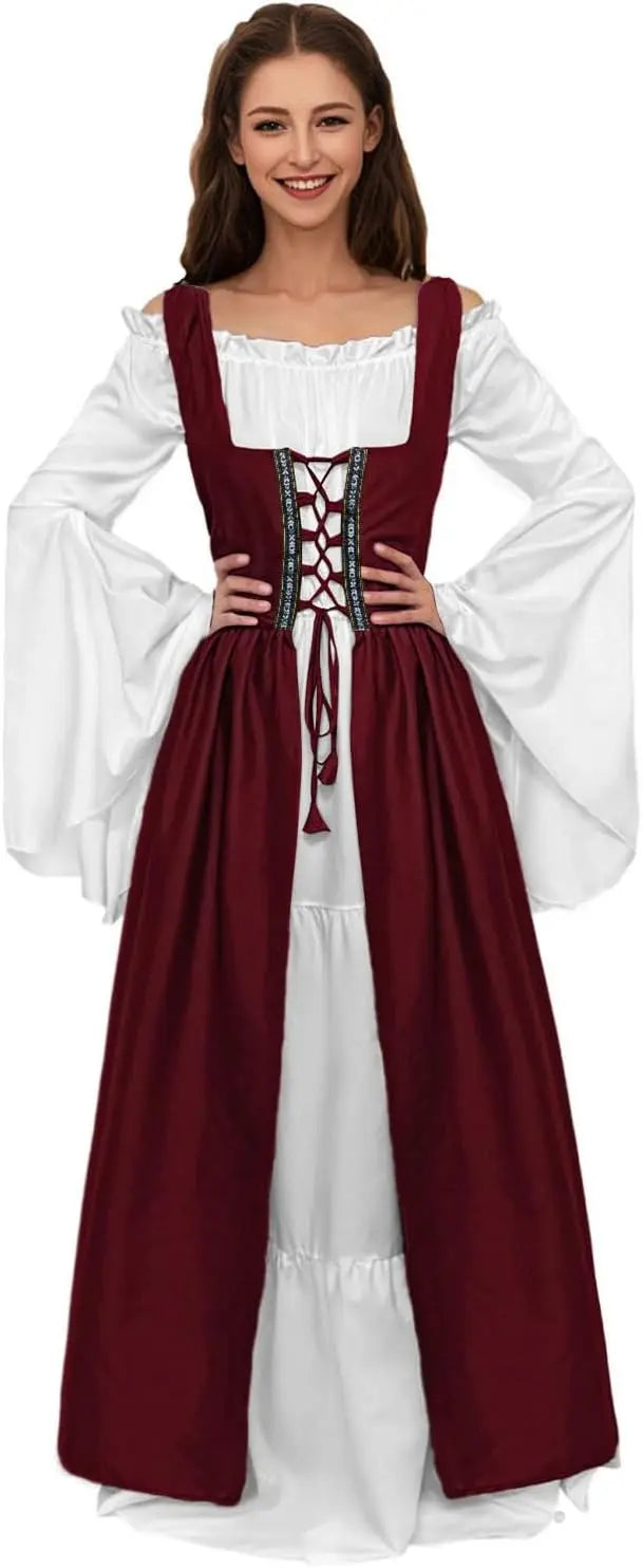 Medieval Renaissance Goddess Costume Dress
