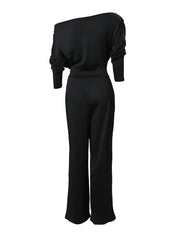 Elegant Office Wide Leg Jumpsuit