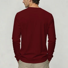 Printed Long Sleeve Tee Men