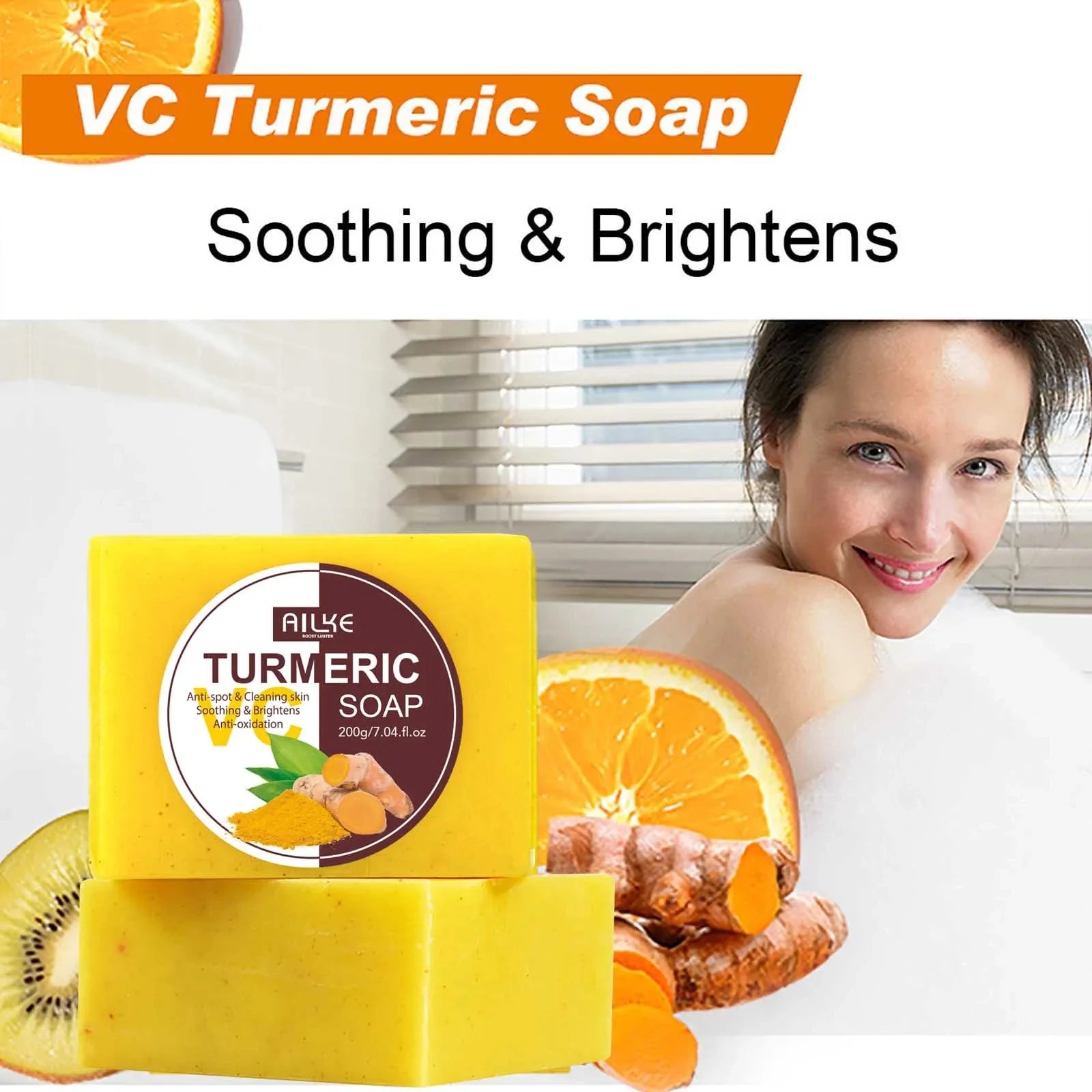 Organic Turmeric Brightening Skincare Kit