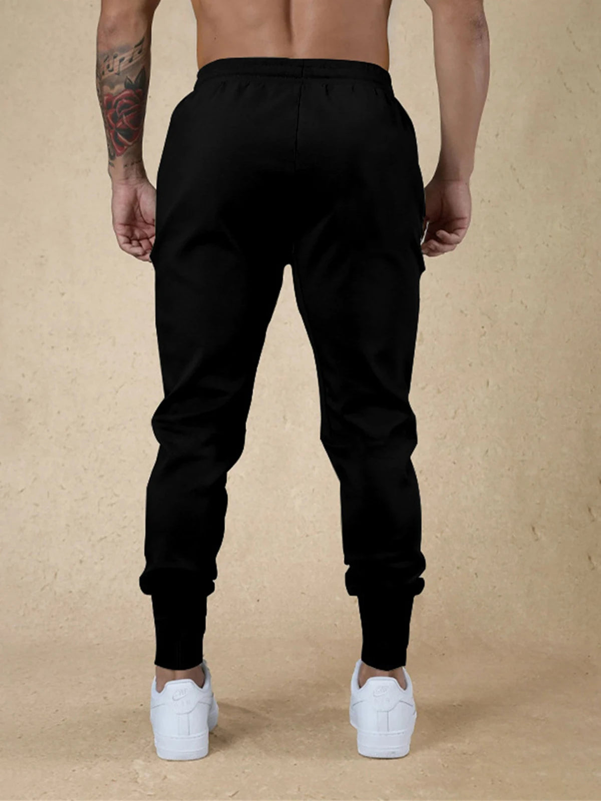Black Men Sports Pants Running Trousers Workout Jogging Long Pants Gym Sport Joggers for Men Fitness Sweatpants Tracksuits