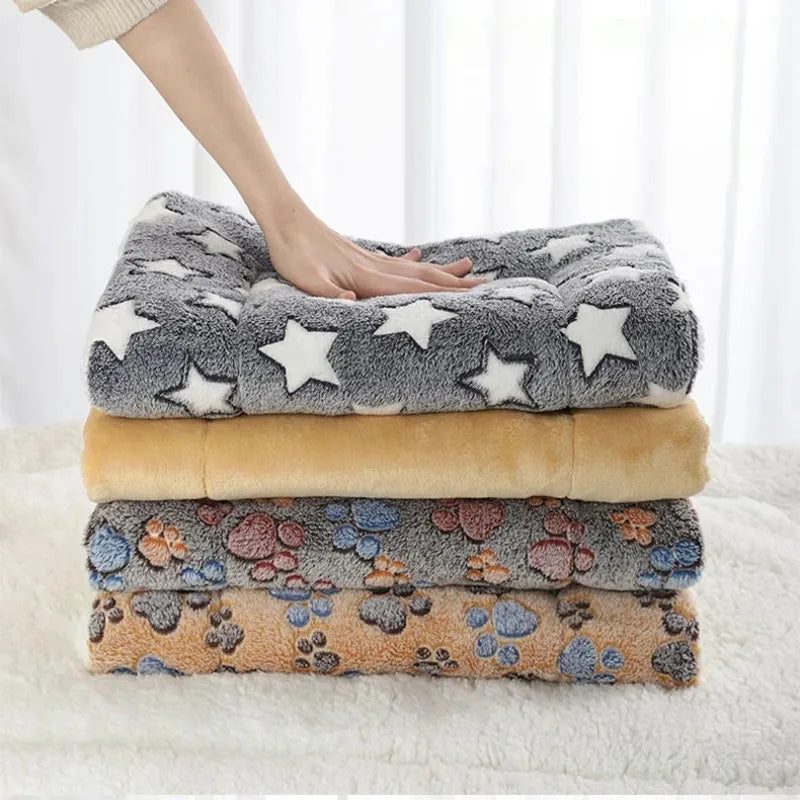Flannel Winter Sleeping Mattress Cushion