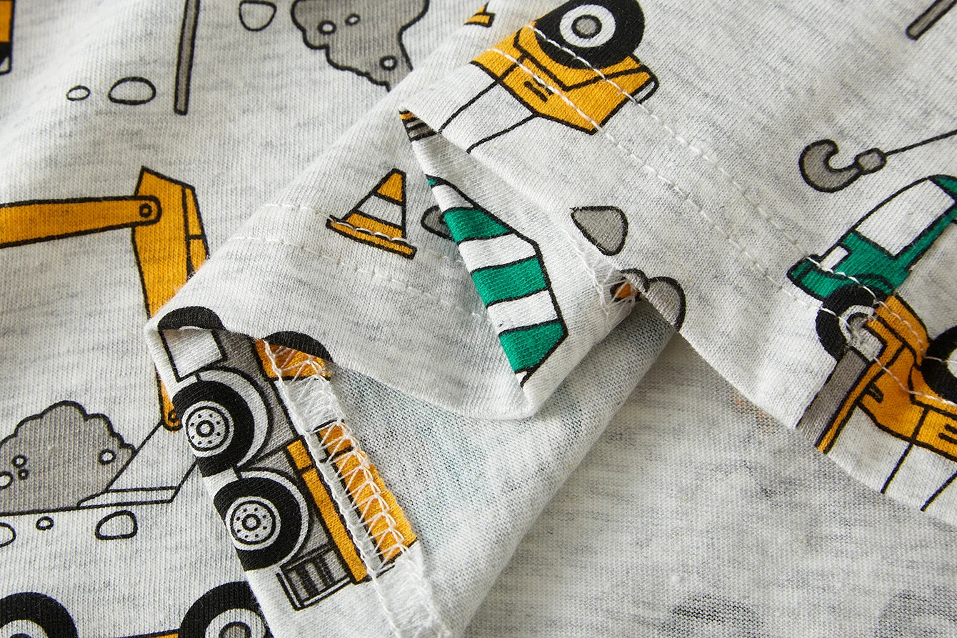Playful Cotton Boys Pajama Set