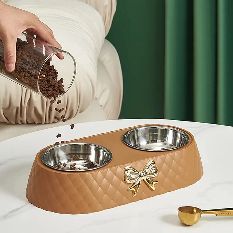 Bow-Tie Base Light Luxury Bowl
