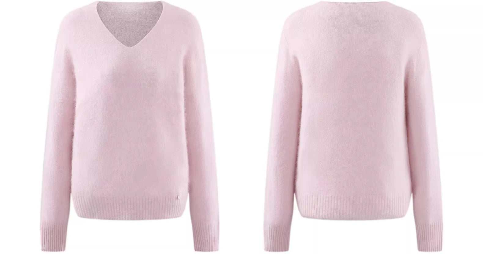 Elegant Wool Knit Skirt Set