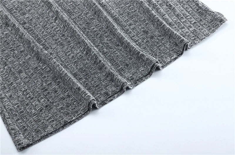 Slim Ribbed Turtleneck Pullover