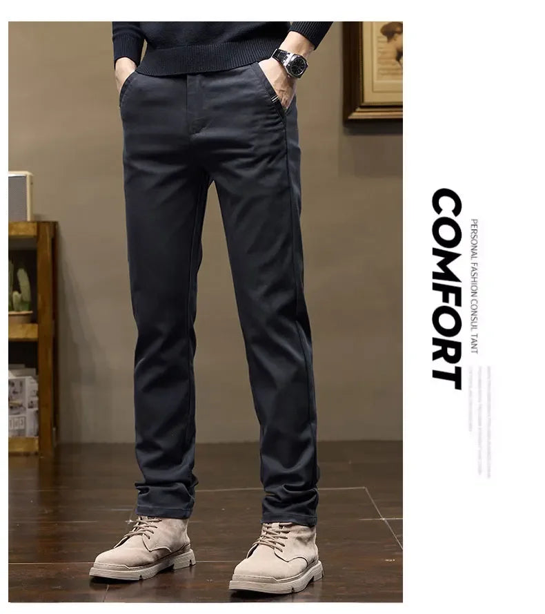 Winter Fleece Smart Casual Trousers