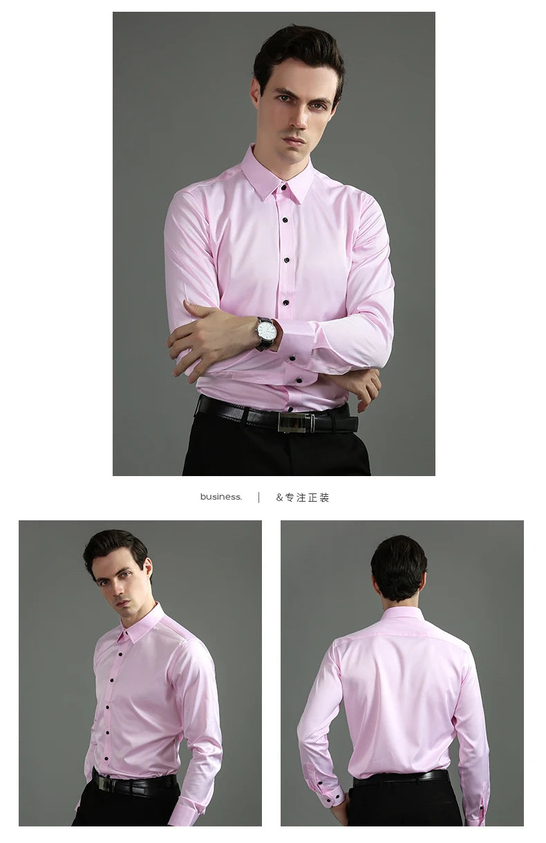 Slim Social Business Shirt Men