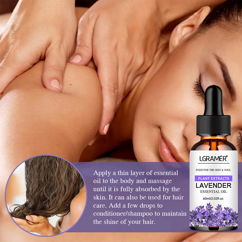 Lavender Moisturizing Massage Essential Oil
