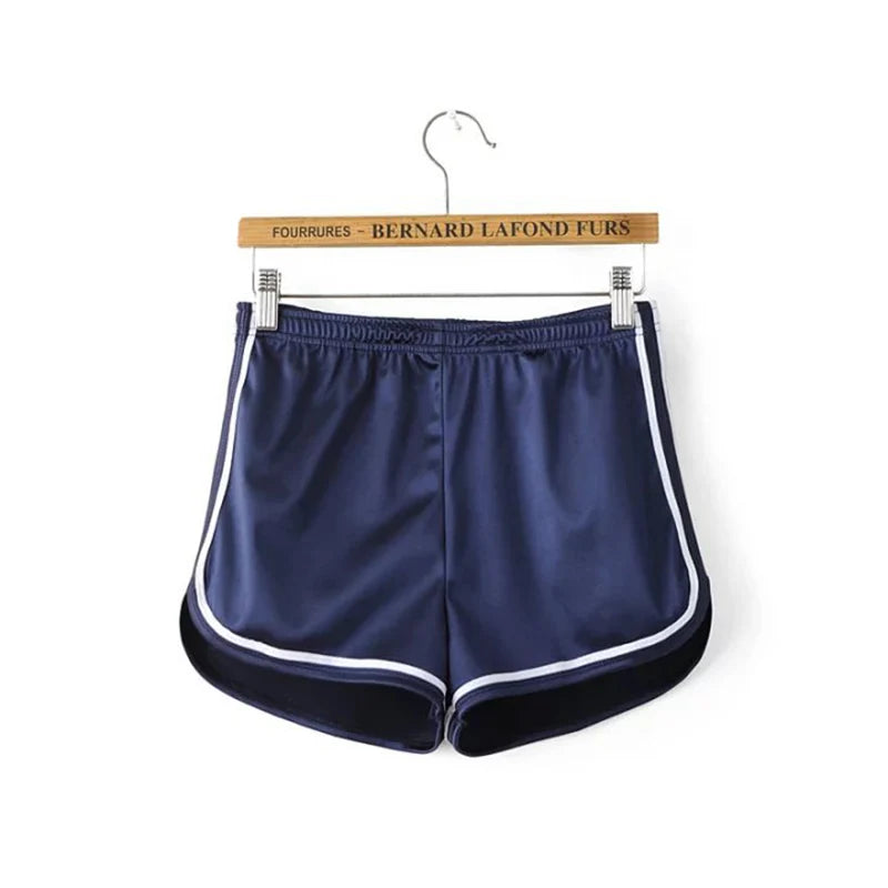 Women Shorts Summer Silk Slim Beach Casual White Shorts Hot