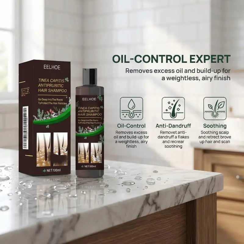 Professional Herbal Hair Shampoo Deep Moisturizing and Nourishing Scalp Care Removes Dandruff Suitable for Daily Use
