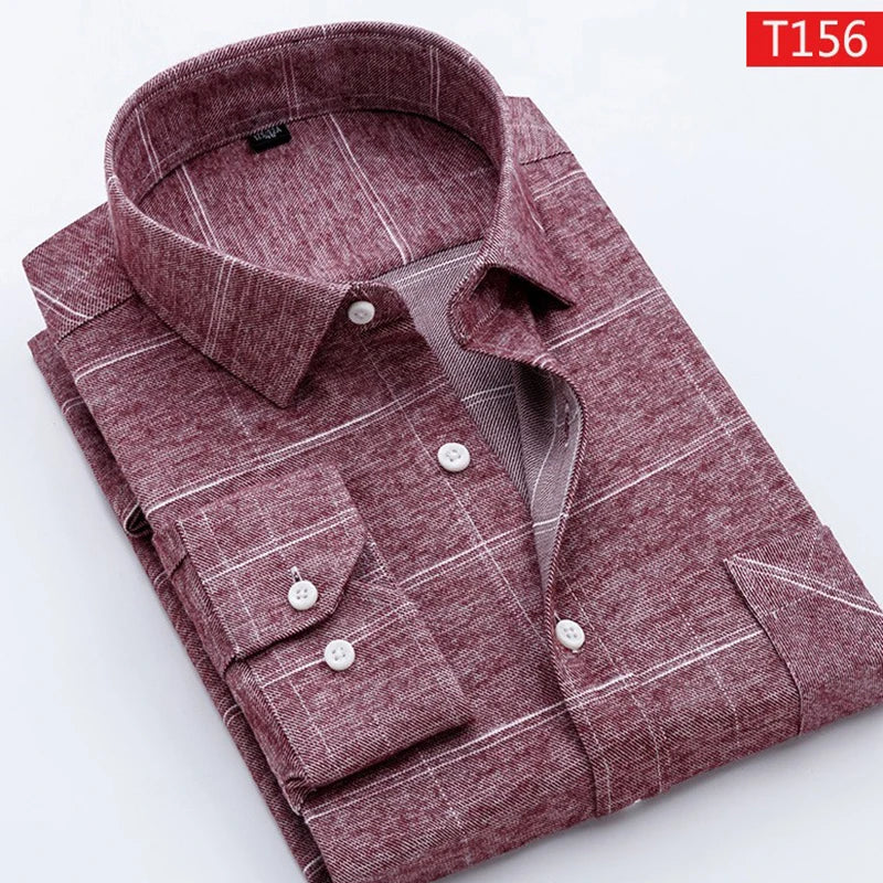 Classic Cotton Business Casual Shirt