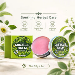 Natural Herbal Miracle Balm 30g Soothing Relief Dry Skin Hydrating Repair Body Care Cream Easy To Apply