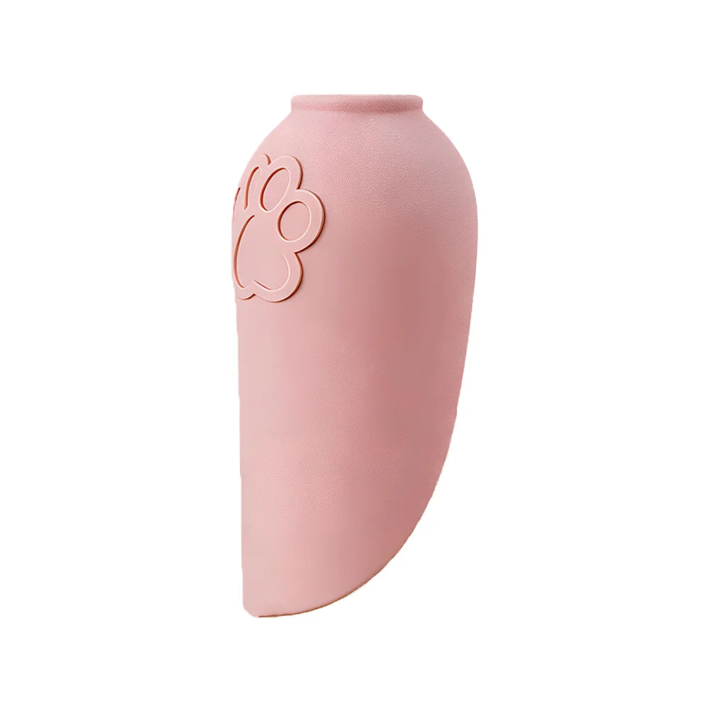 Pet Silicone Travel Cup, Portable Dog Walking Water Bottle, Cat Dog Outdoor Water Dispenser, 1PC
