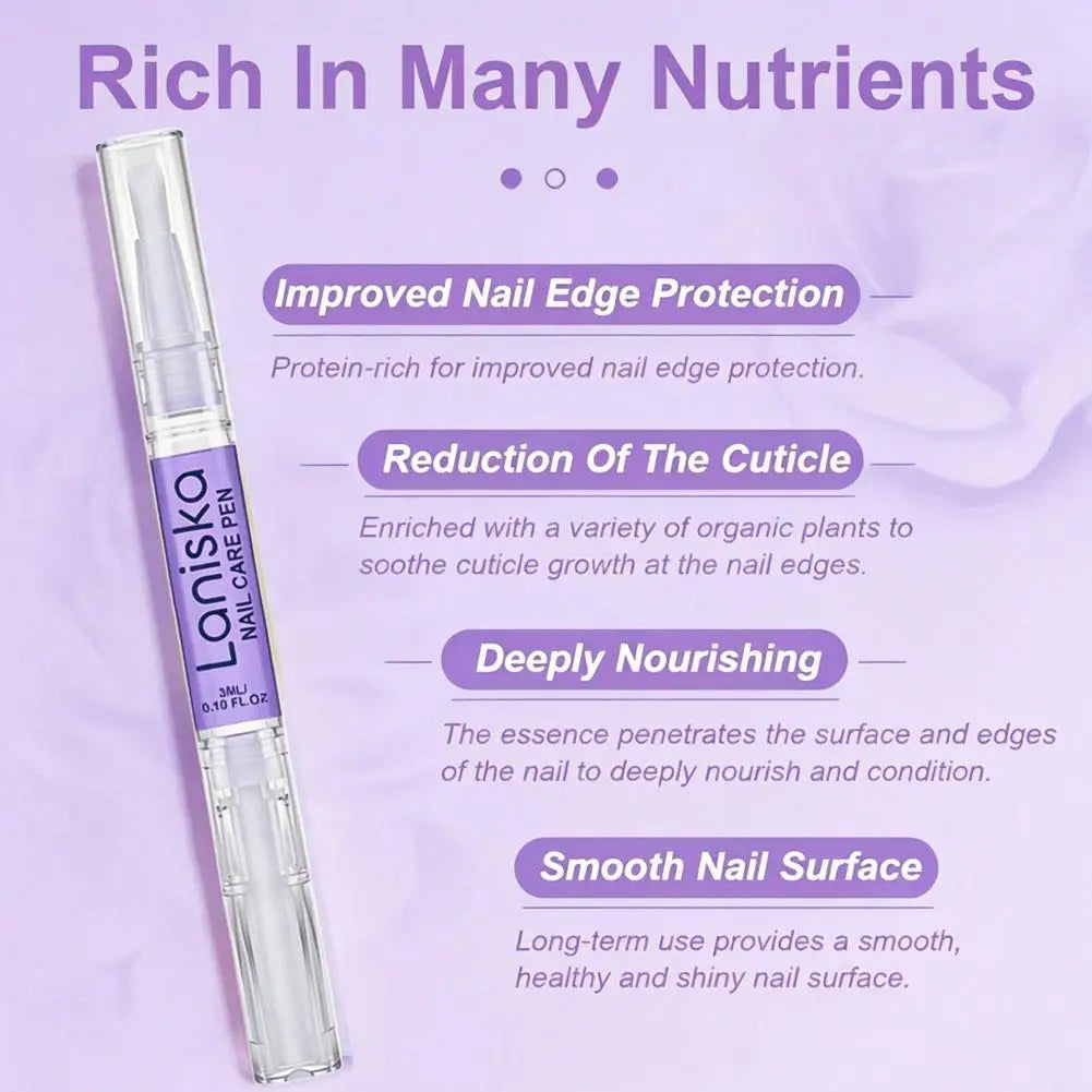 Nail Nutrition Oil Pen Nail Treatment Cuticle Revitalizer Oil Prevent Agnail Nail Polish Soften Nourish Nail Care