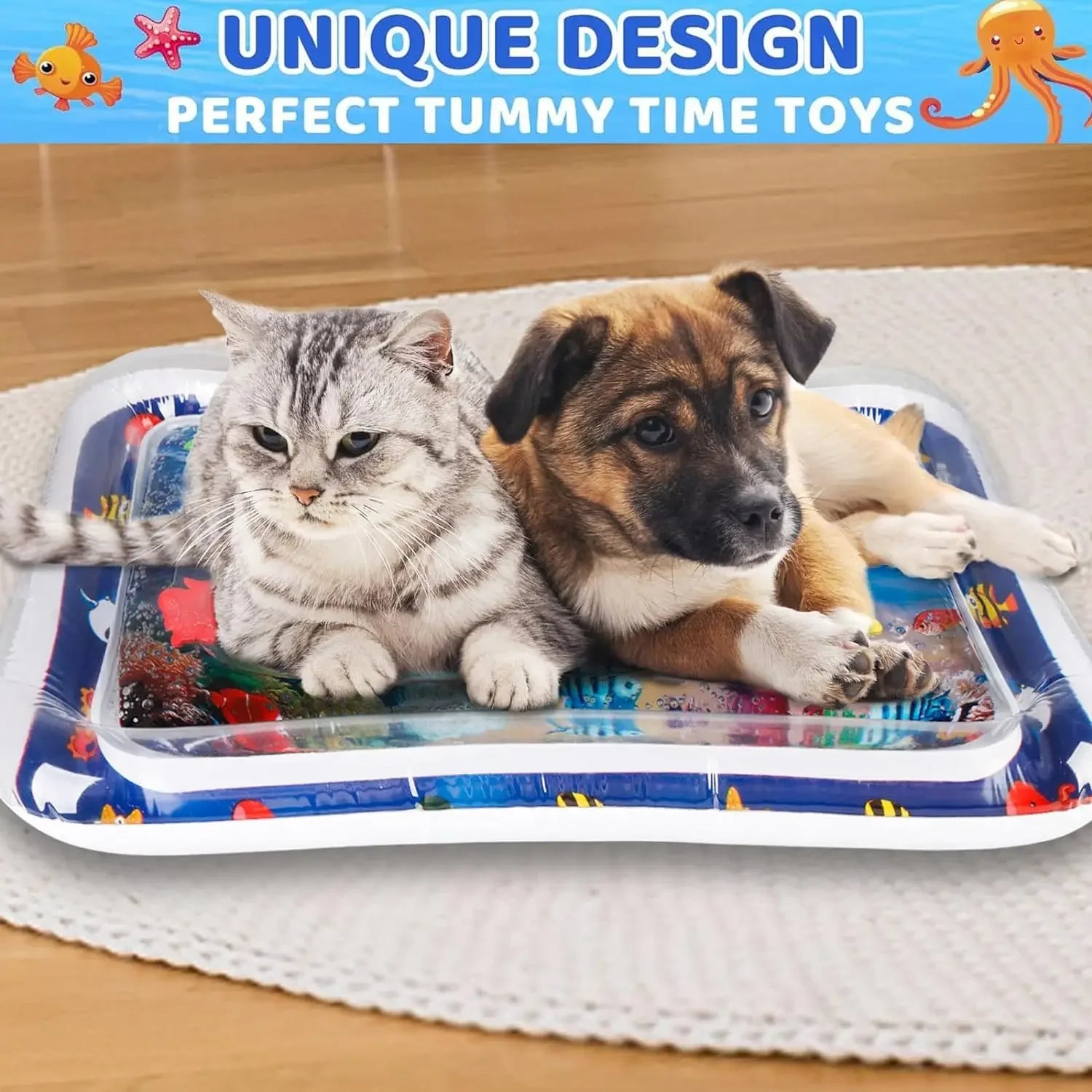 Ocean Theme Inflatable Water Playmat