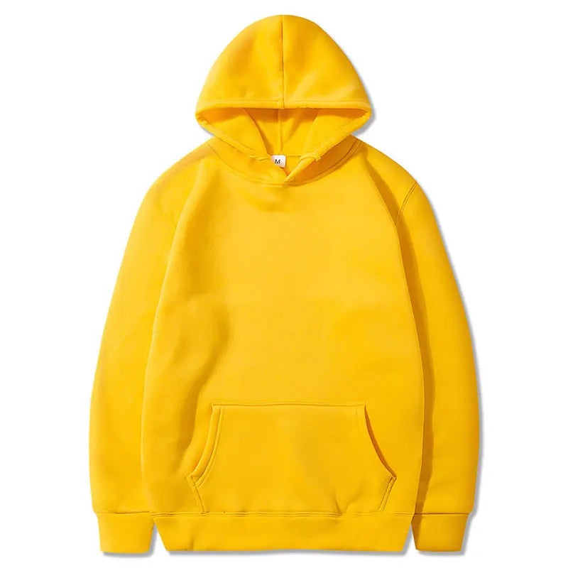 Blank Fleece Pullover Hoodies Unisex Wholesale Hip Hop 11 Color Hooded Sweatshirt Men Cheap Fashion Black Hoodie For Men