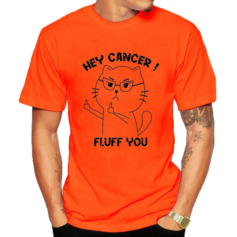 Funny Awareness Cat Graphic Tee