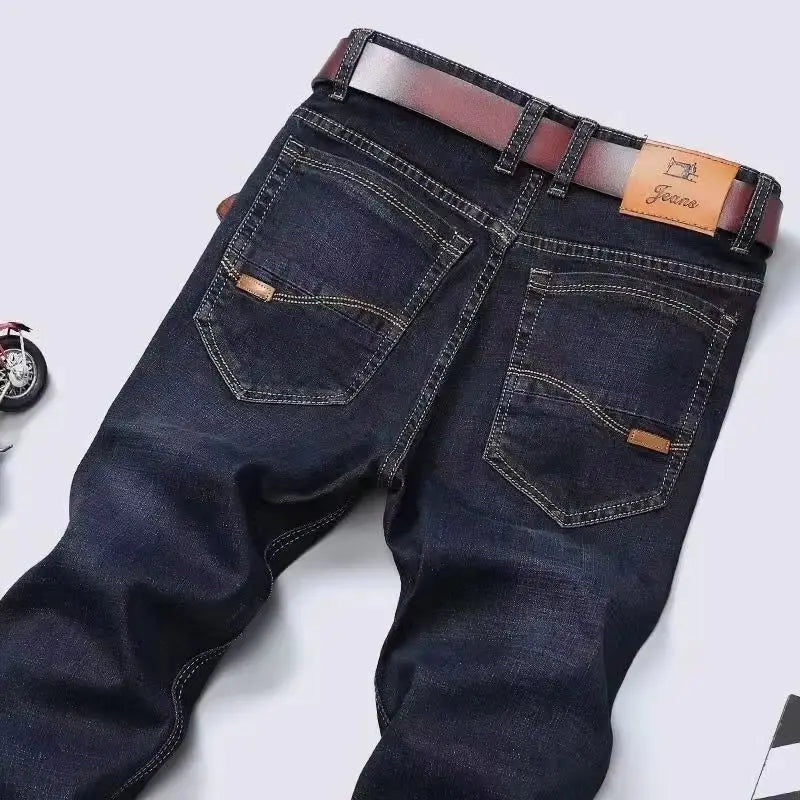 Stretch Straight Denim Comfort