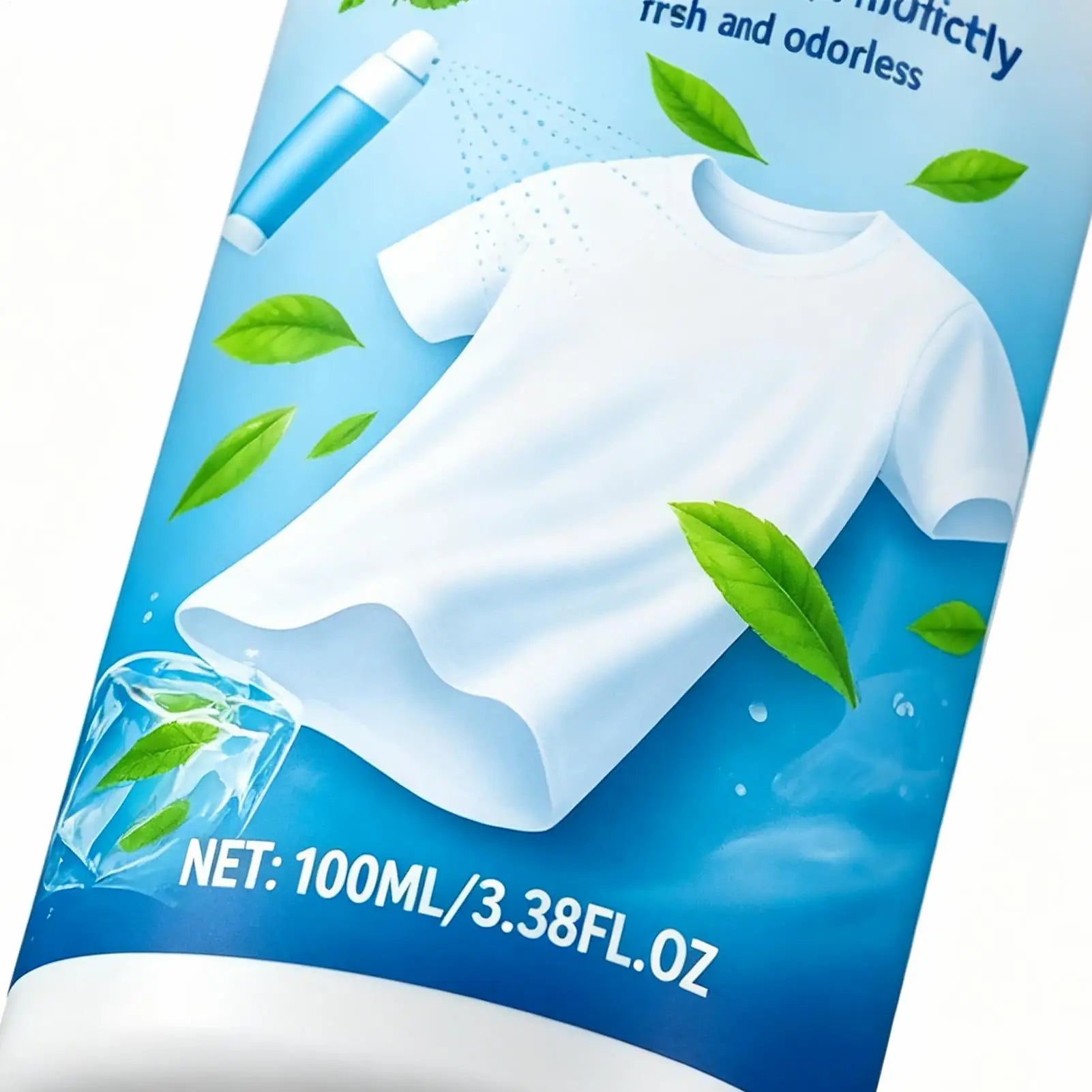 Effective Portable Cooling Spray 100ml Long Lasting Hydrating Body Mist for Summer Outdoor Sports Gym Travel Soothing Skin Face
